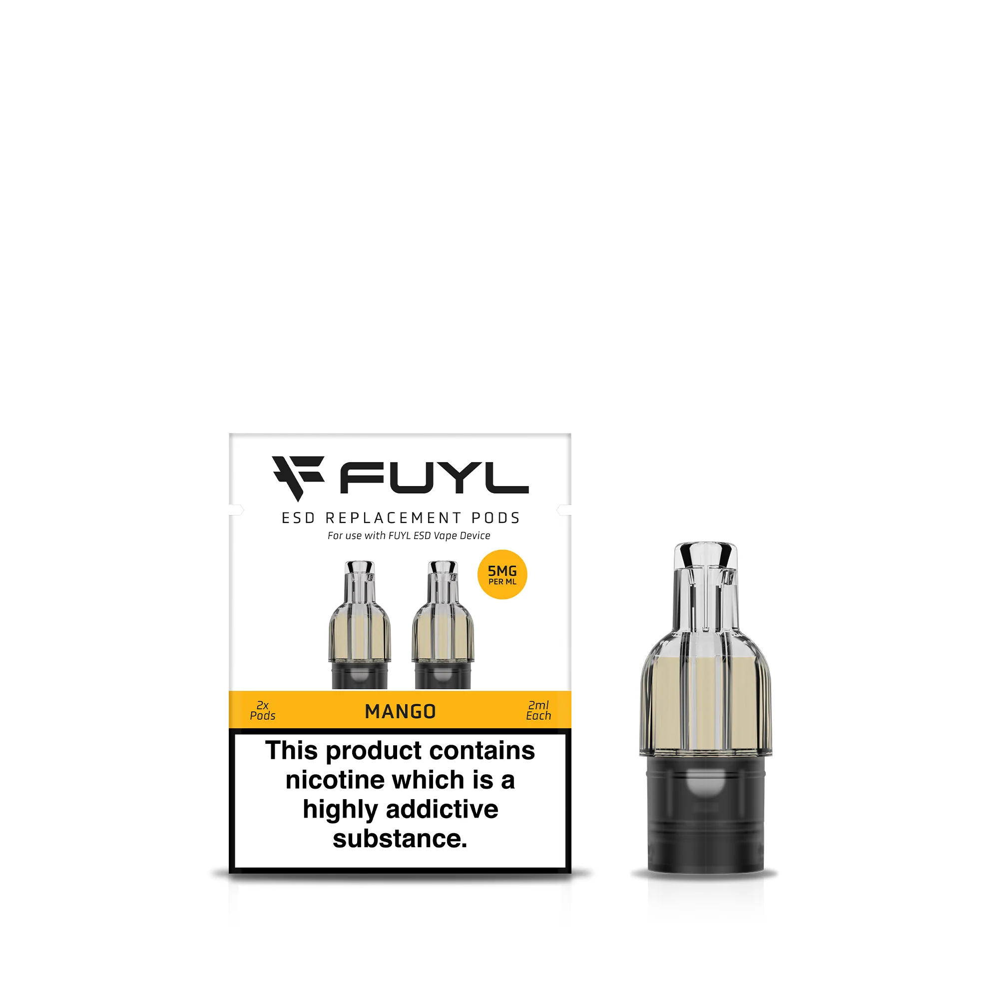 2 Pack - Mango FUYL ESD Pods - Image 5