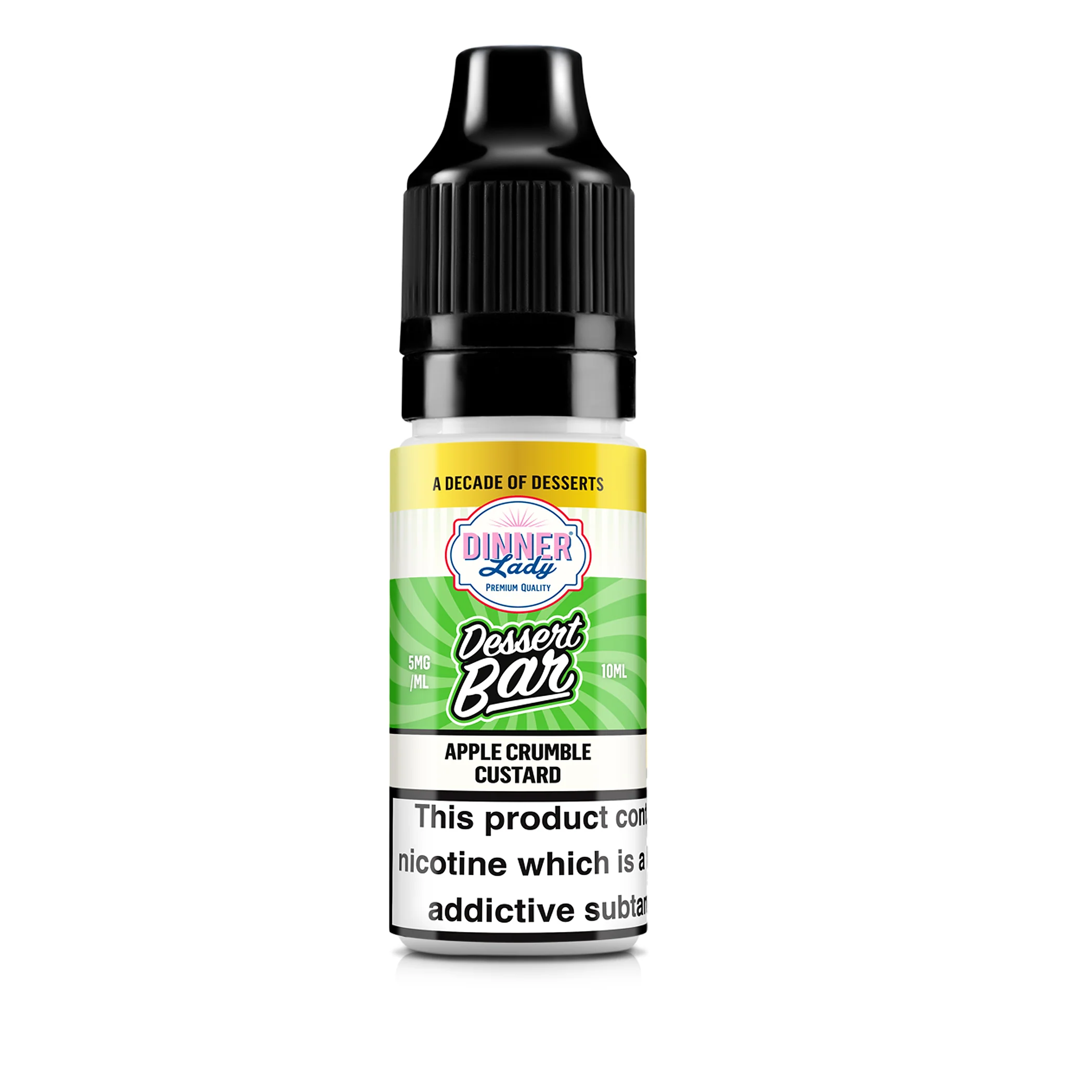 Apple Crumble Custard Bar Salts 50:50 10ml E-liquid - Image 5