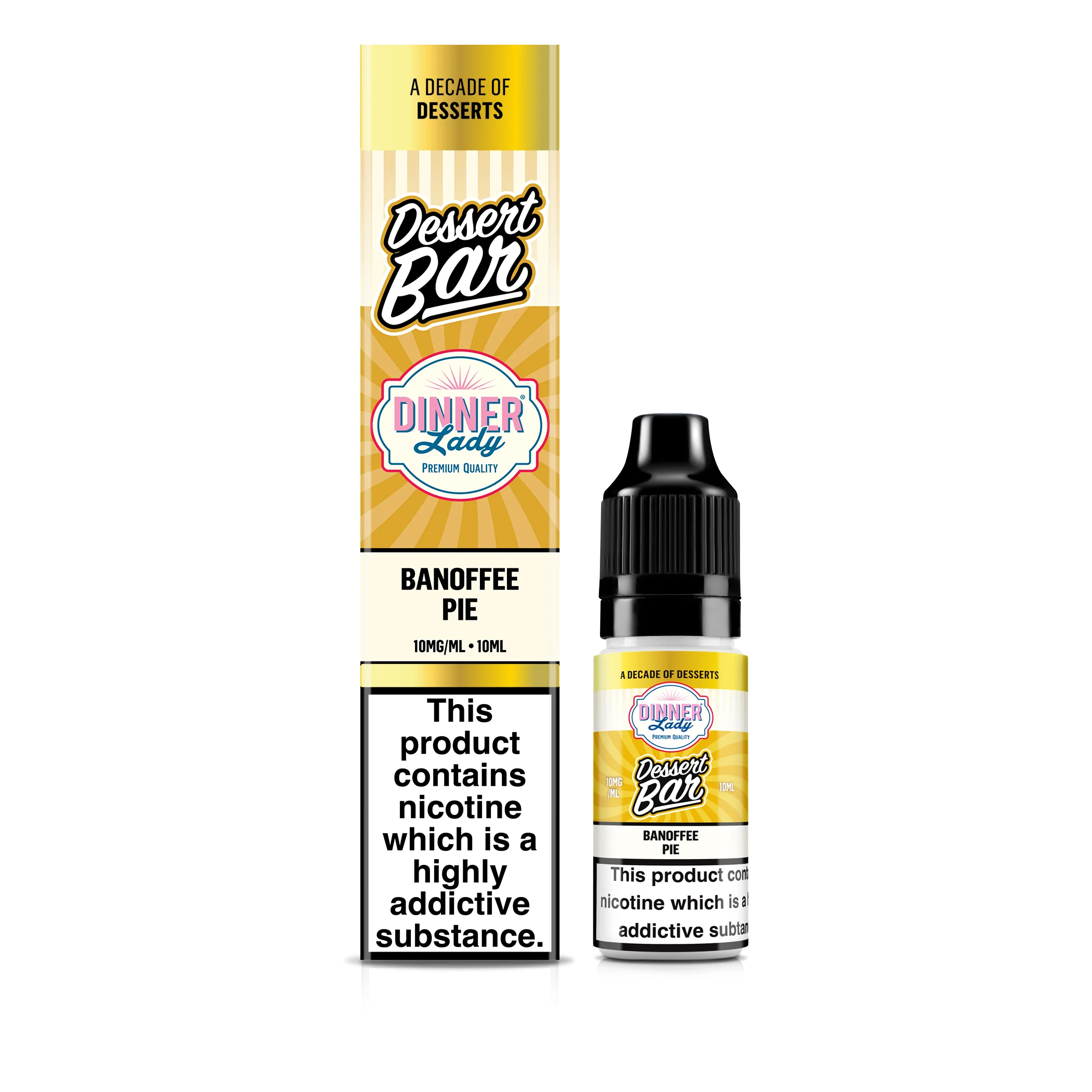 Banoffee Pie Bar Salts 50:50 10ml E-liquid - Image 4
