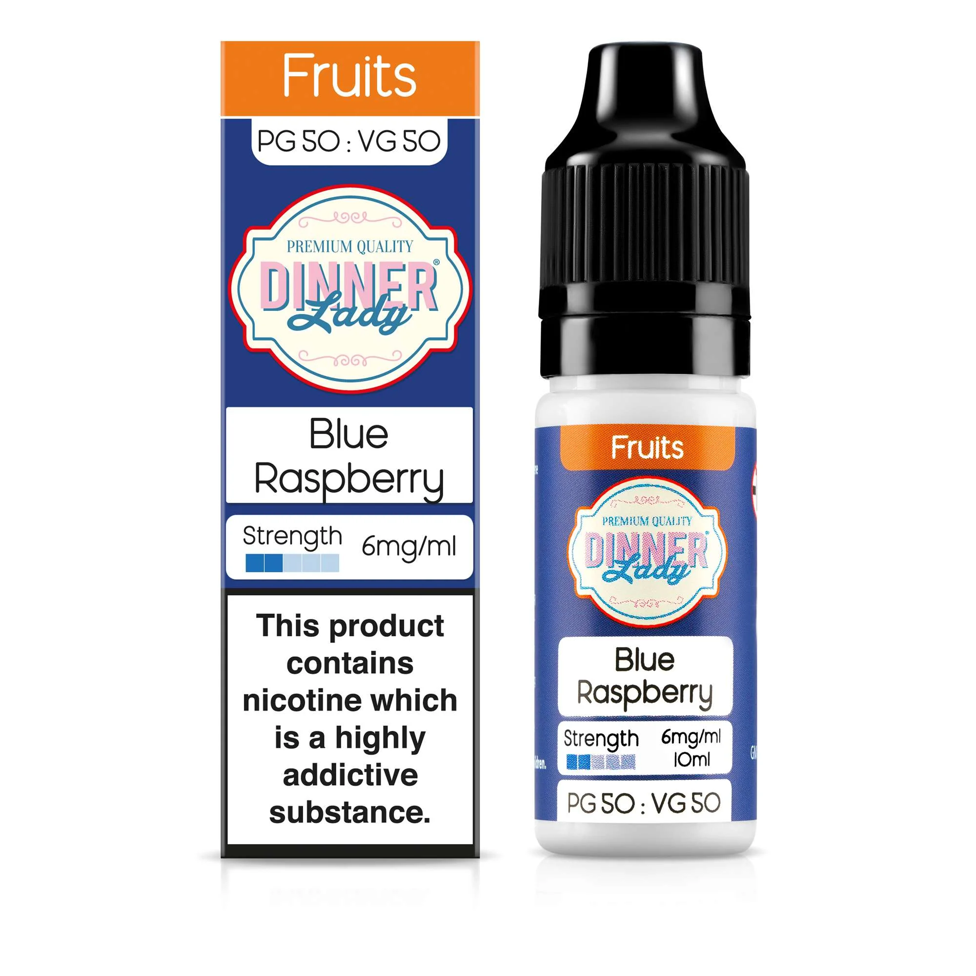 Blue Raspberry 50:50 10ml E-Liquid - Image 3
