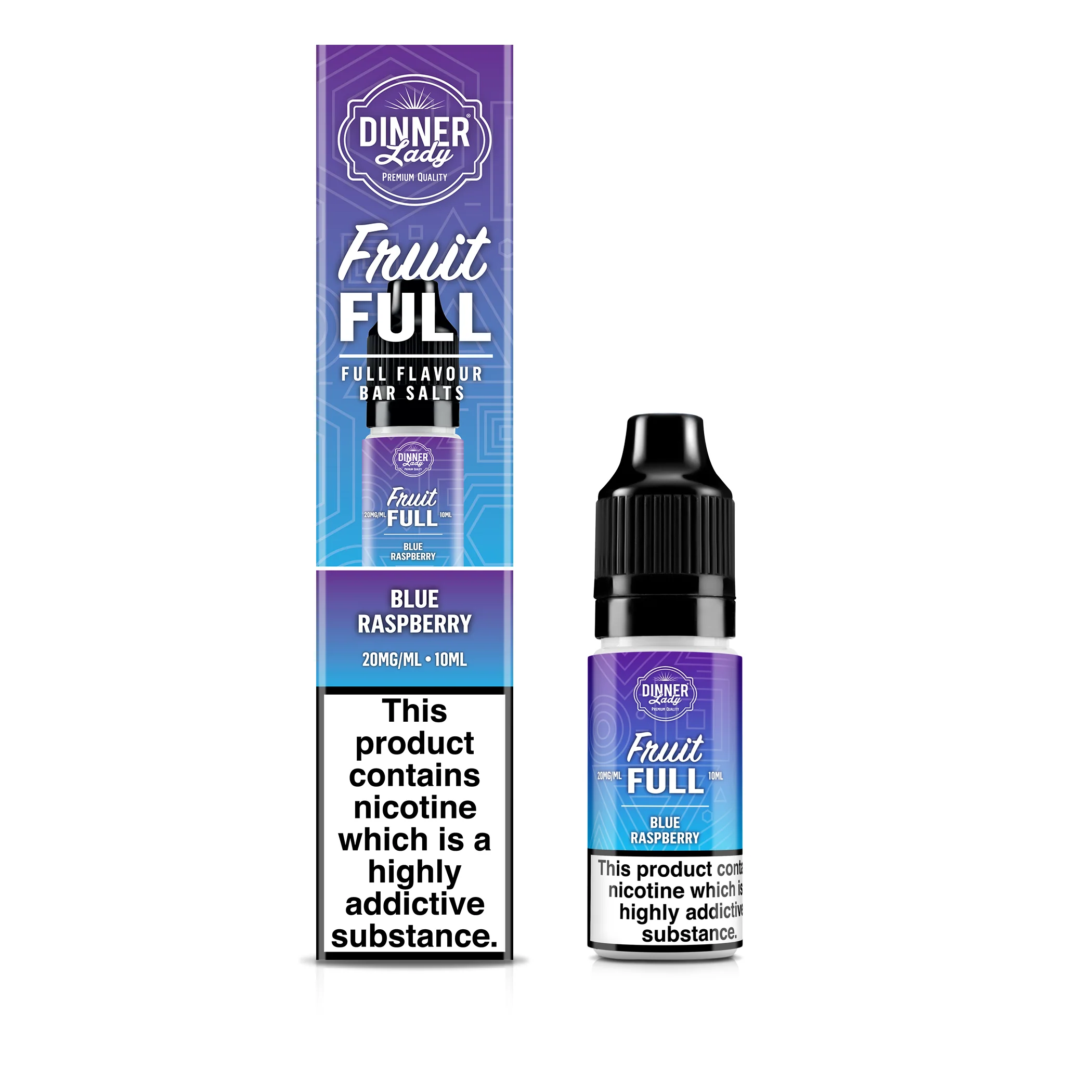 Blue Raspberry Bar Salts 50:50 10ml E-liquid - Image 4