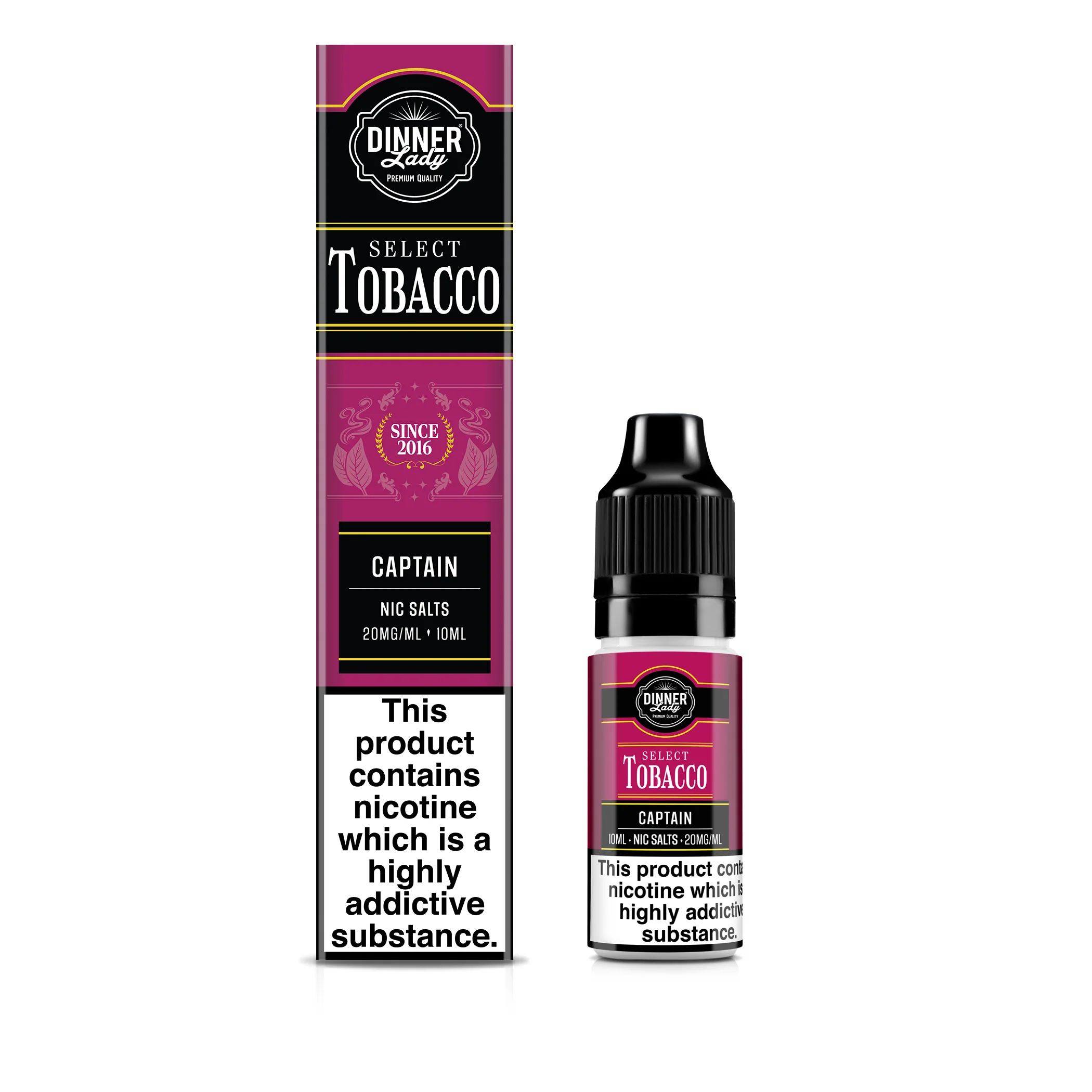 Captain Tobacco Bar Salts 50:50 10ml E-liquid - Image 4