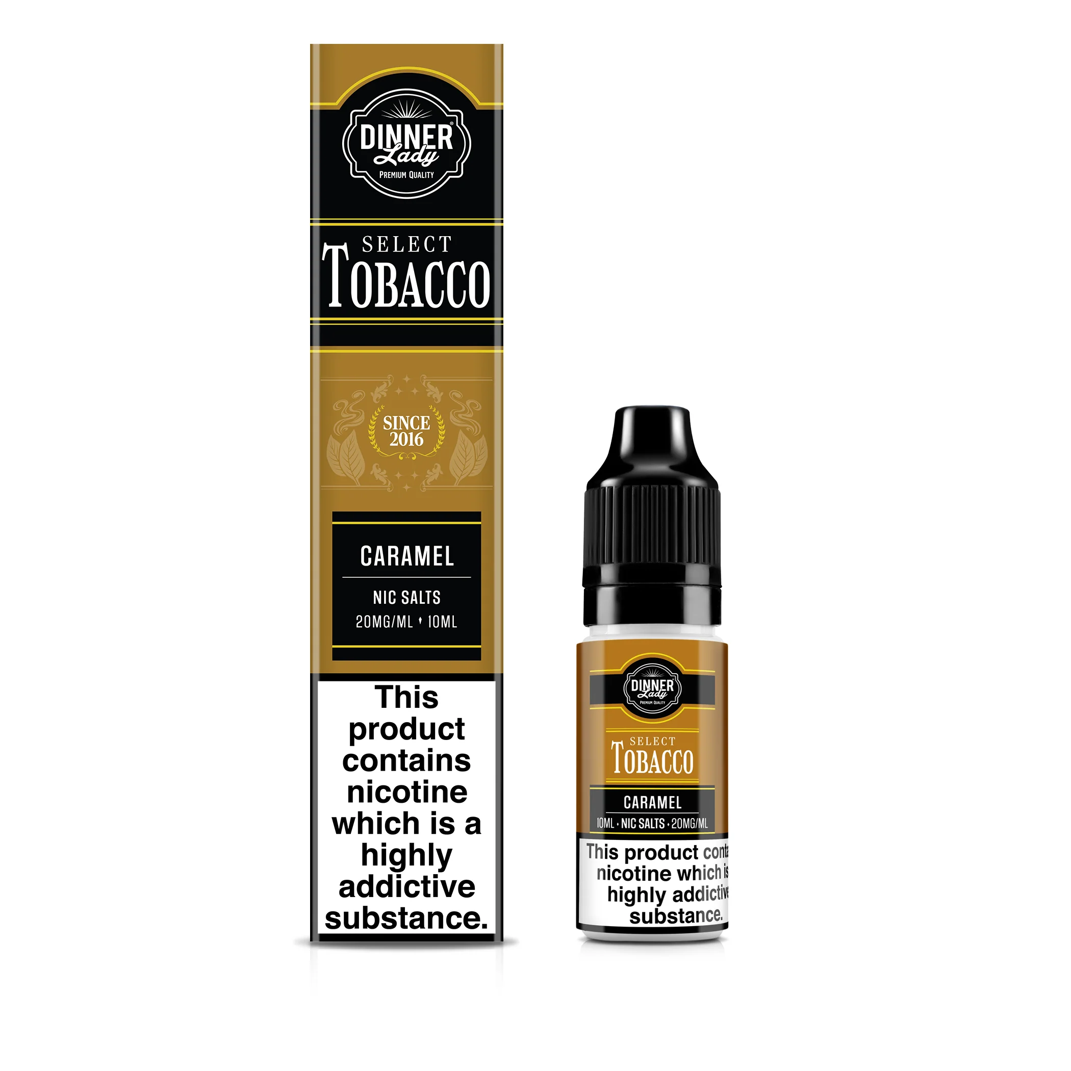Caramel Tobacco Bar Salts 50:50 10ml E-liquid - Image 4