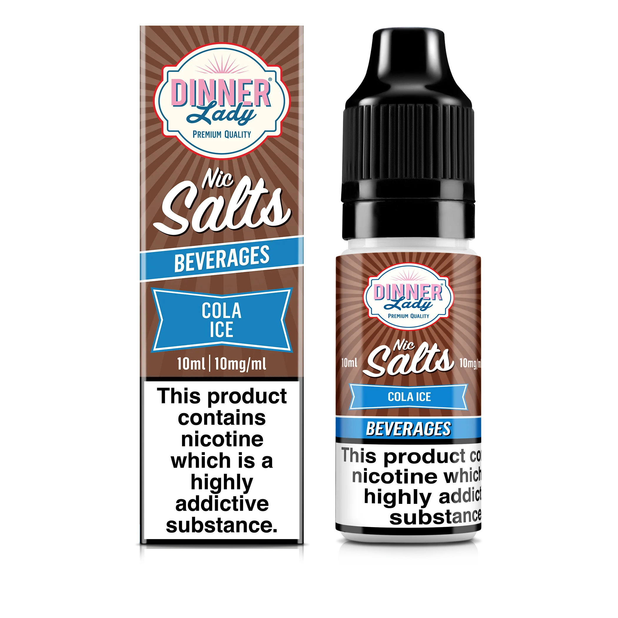 Cola Ice Nic Salts 50:50 10ml E-Liquid - Image 2