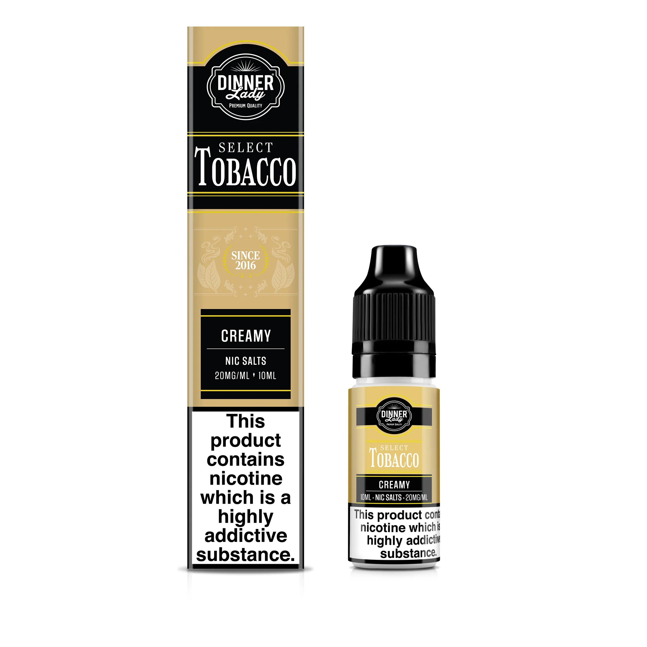 Creamy Tobacco Bar Salts 50:50 10ml E-liquid - Image 4
