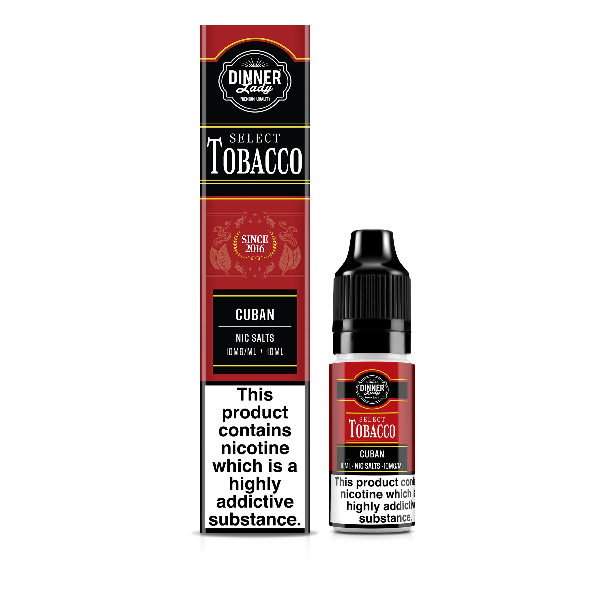 Cuban Tobacco Bar Salts 50:50 10ml E-liquid - Image 2