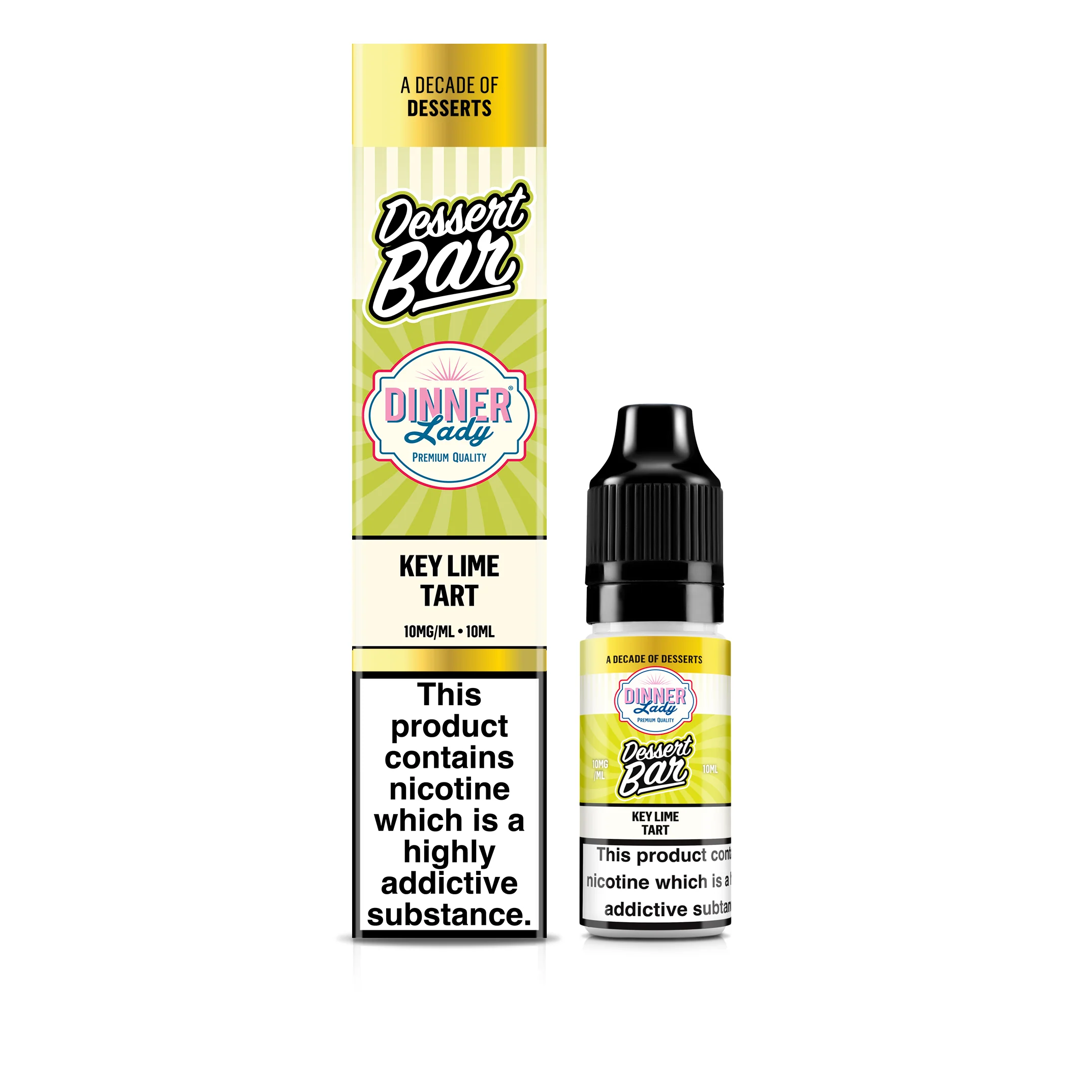 Key Lime Tart Bar Salts 50:50 10ml E-liquid - Image 4
