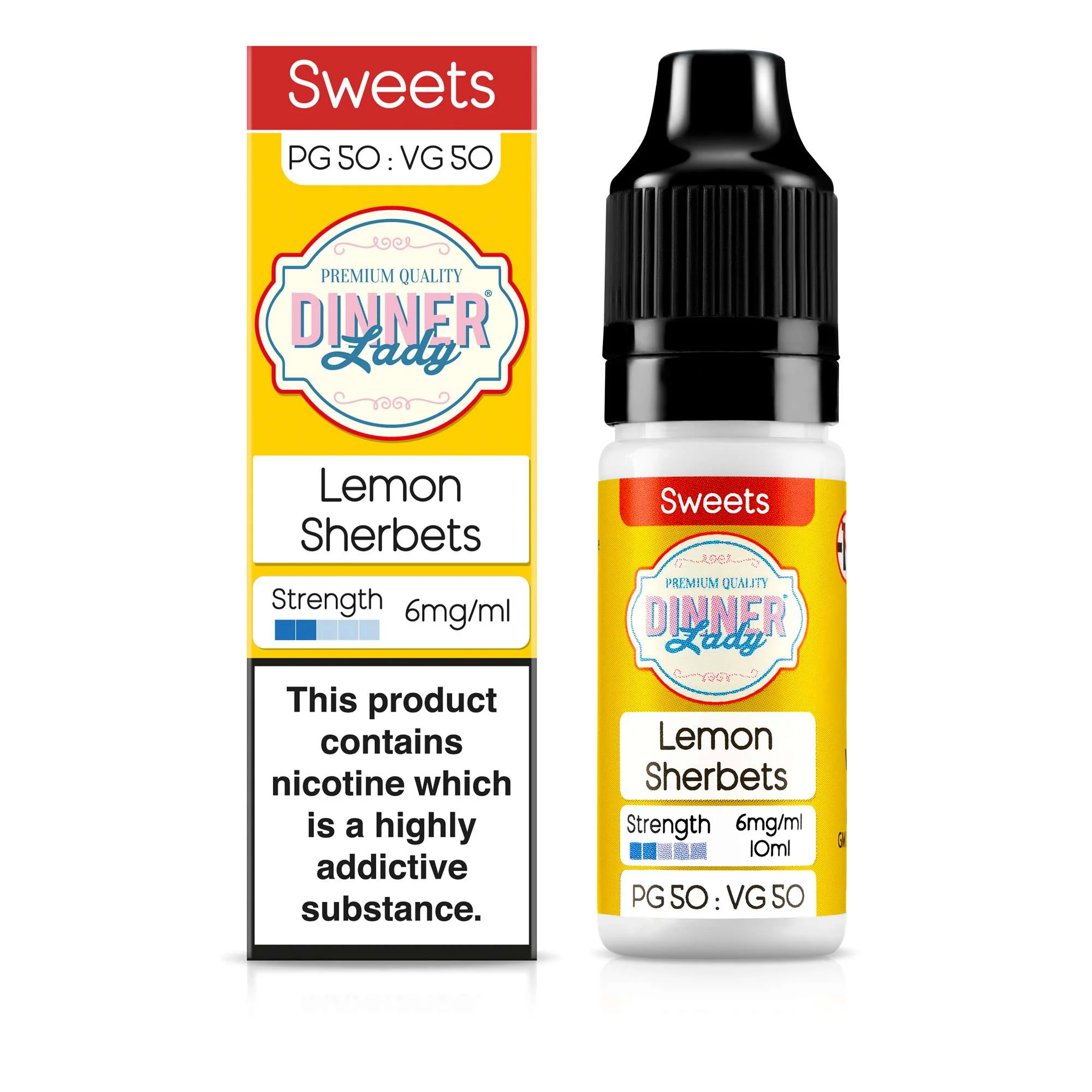 Lemon Sherbets 50:50 10ml E-Liquid - Image 3