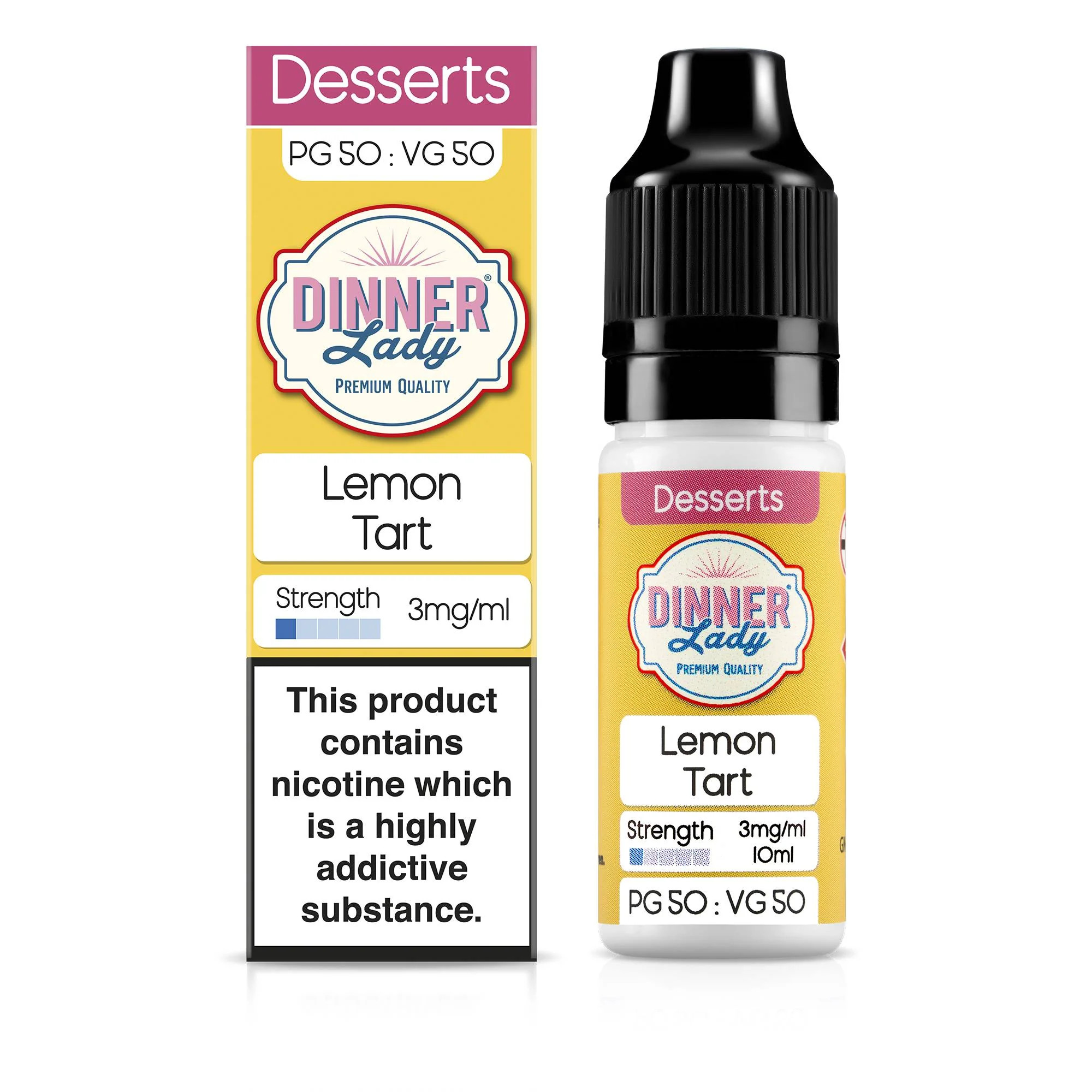 Lemon Tart 50:50 10ml E-Liquid - Image 3