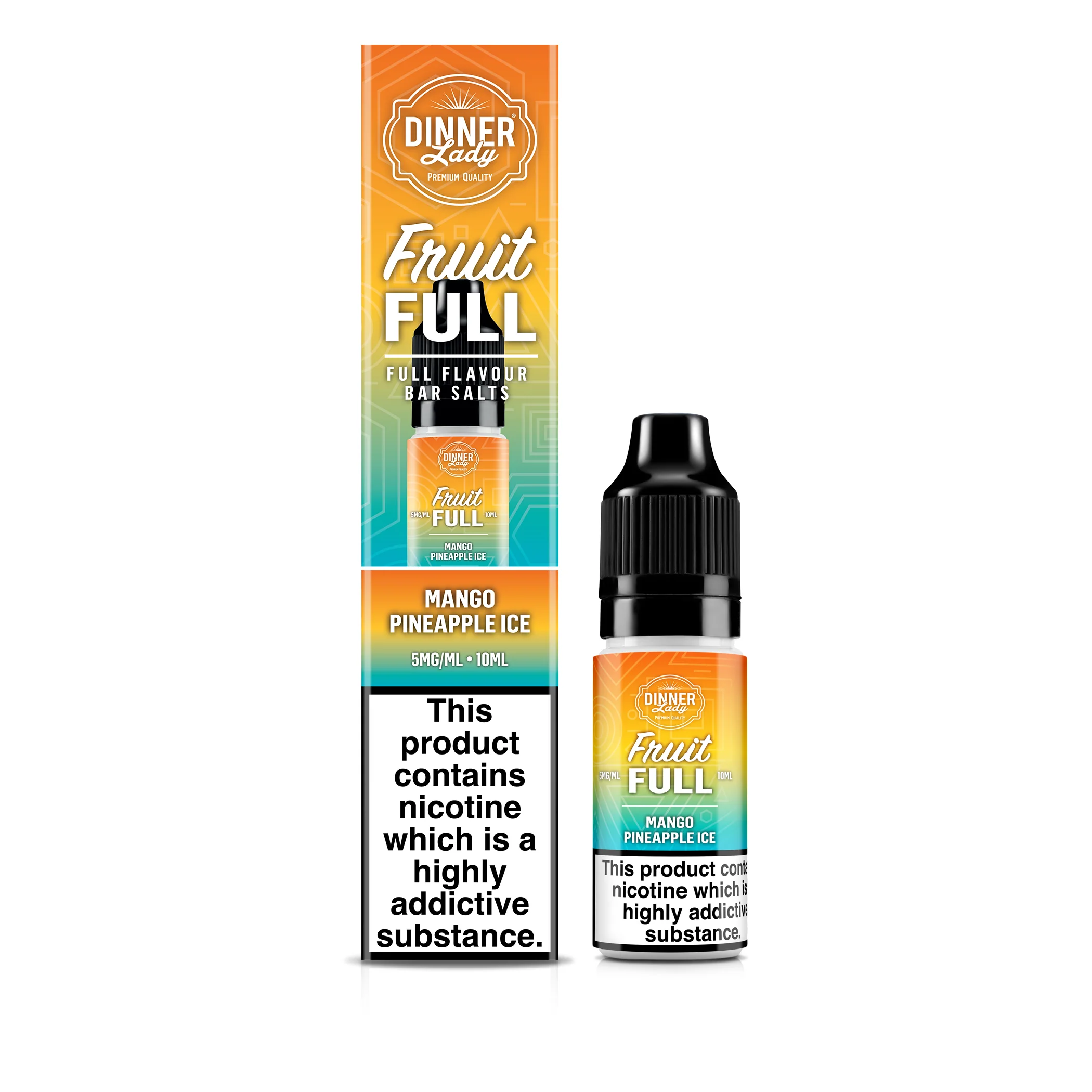 Mango Pineapple Ice Bar Salts 50:50 10ml E-liquid - Image 2