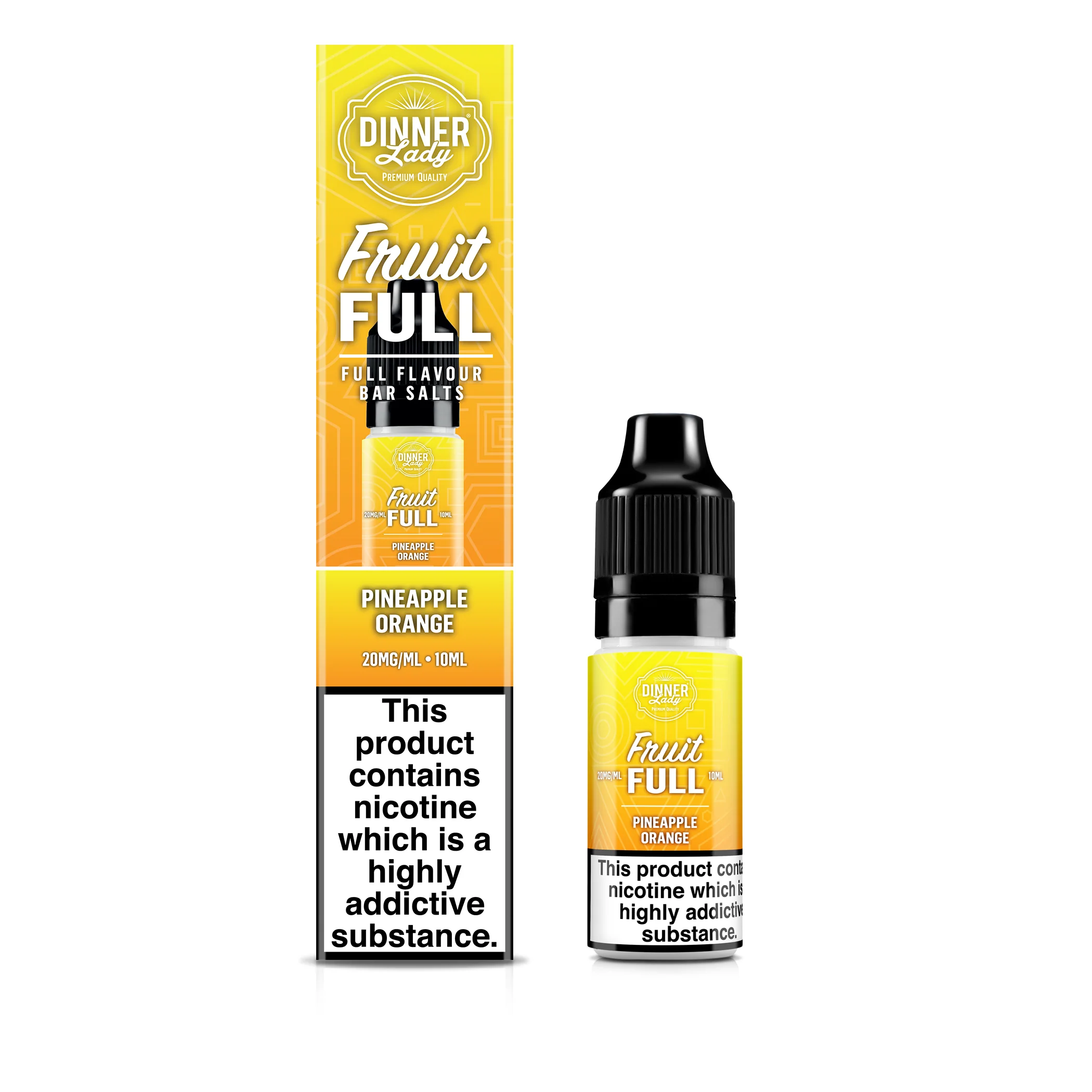 Pineapple Orange Bar Salts 50:50 10ml E-liquid - Image 4