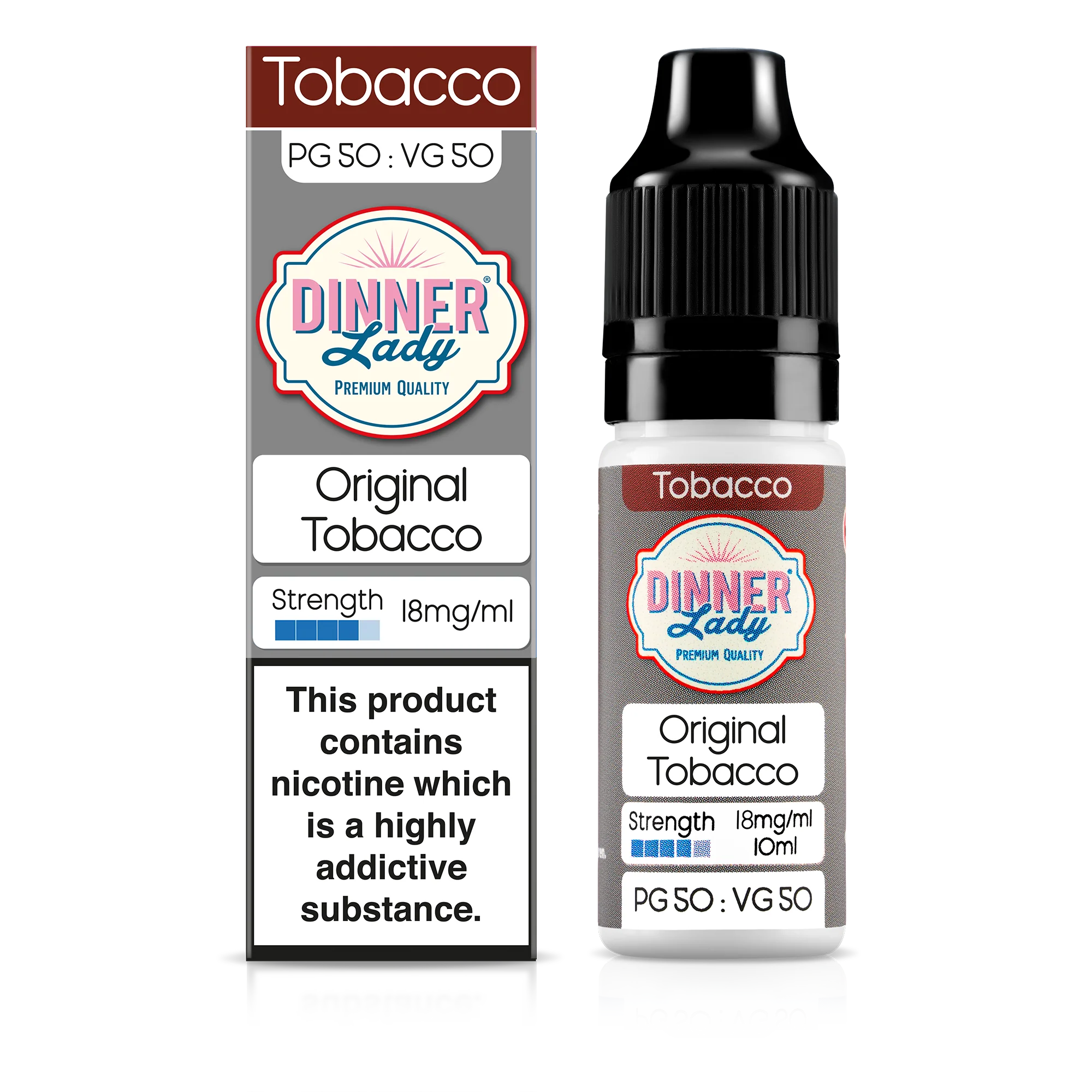 Original Tobacco 50:50 10ml E-Liquid - Image 2