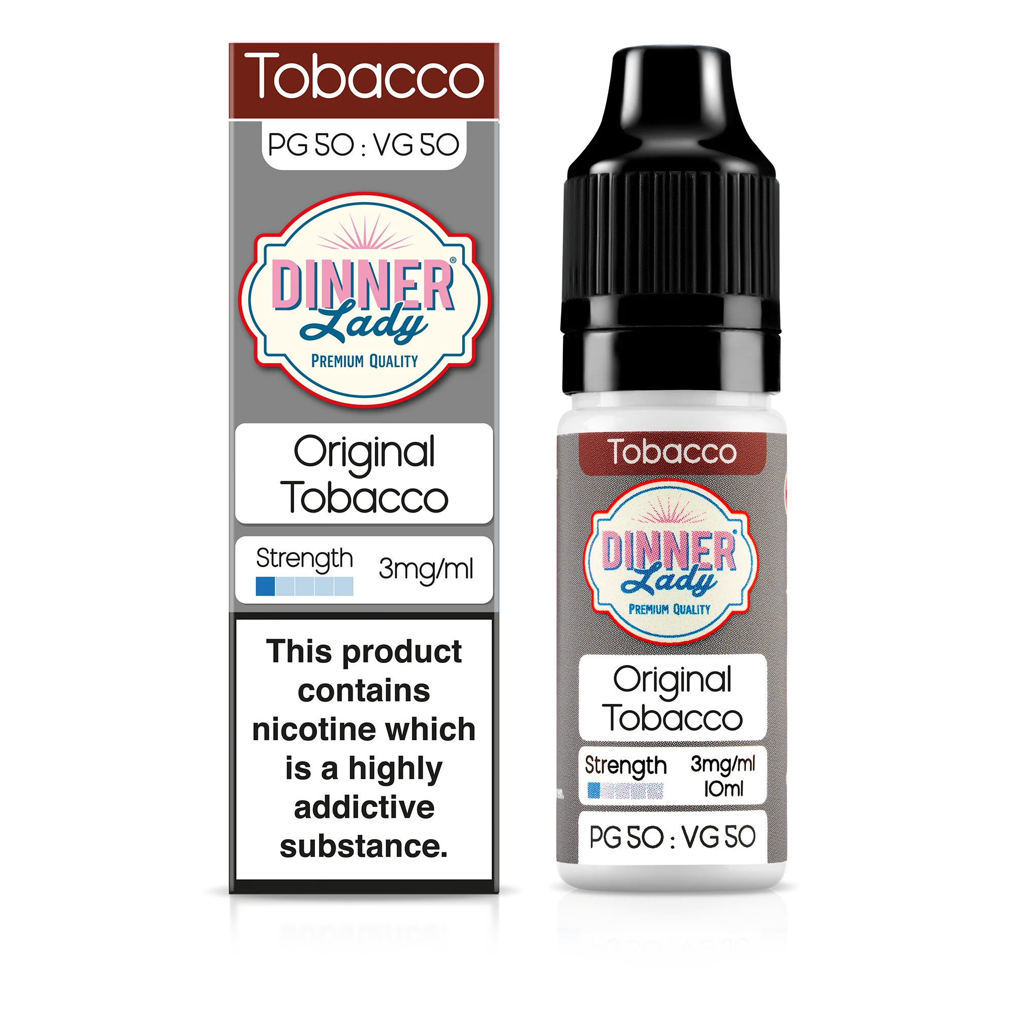 Original Tobacco 50:50 10ml E-Liquid - Image 5
