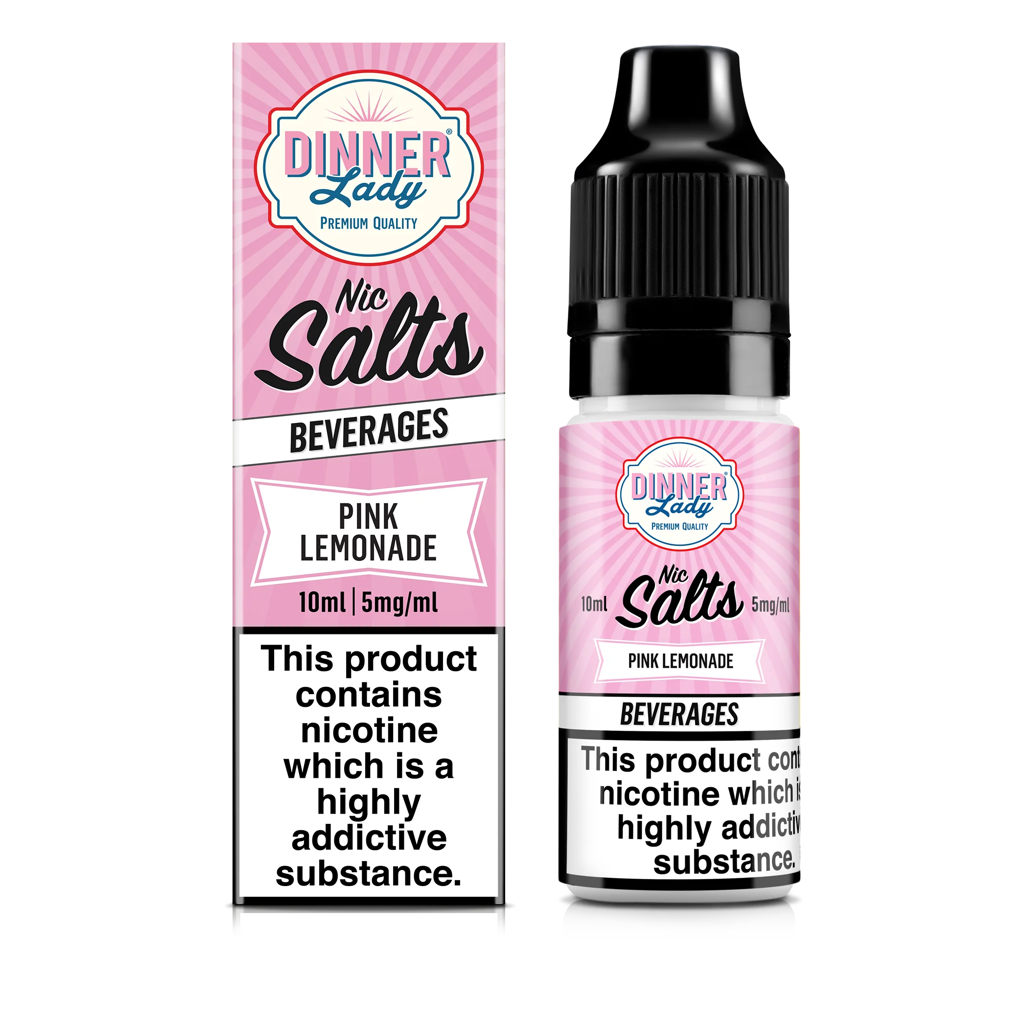 Pink Lemonade Nic Salts 50:50 10ml E-Liquid - Image 4
