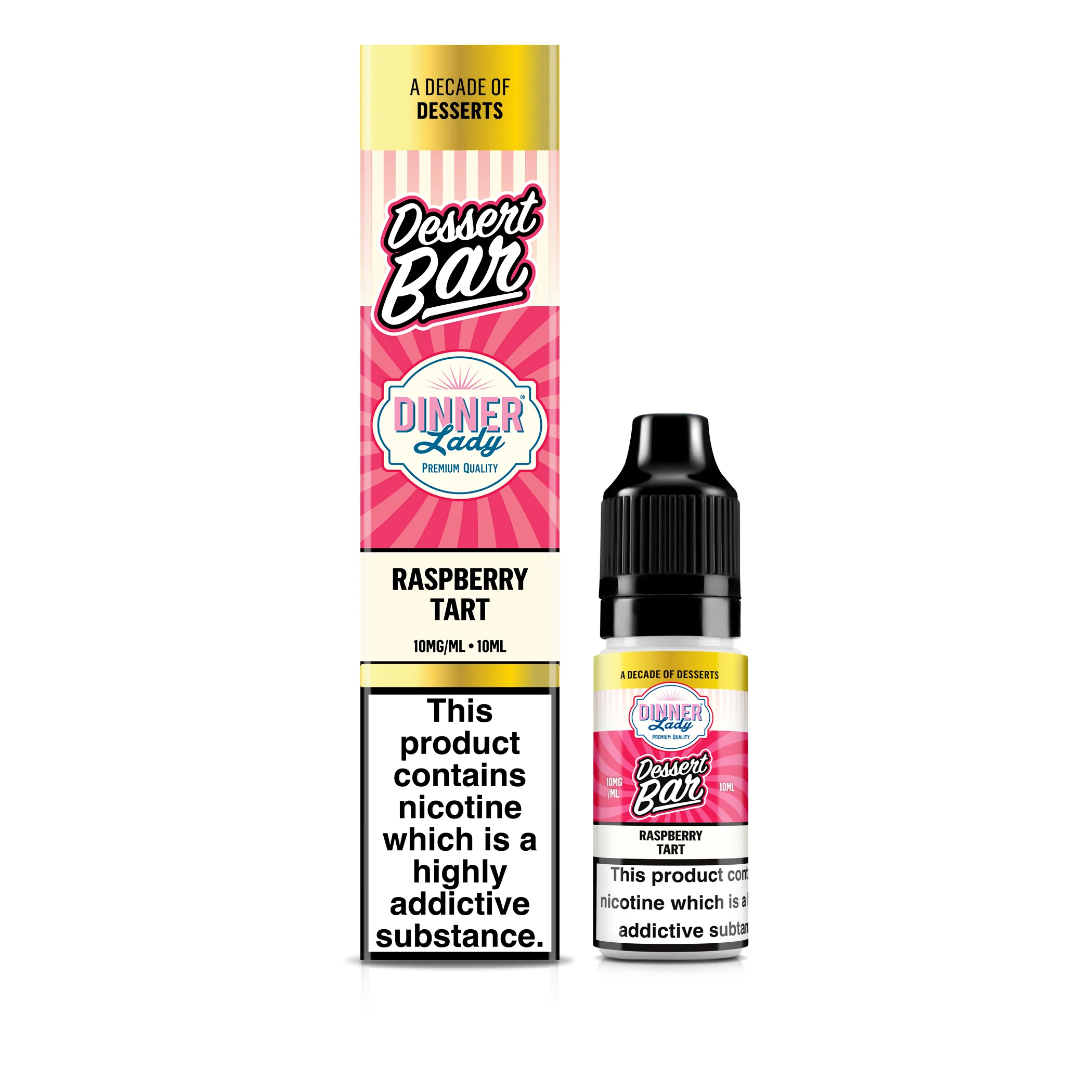 Raspberry Tart Bar Salts 50:50 10ml E-liquid - Image 4