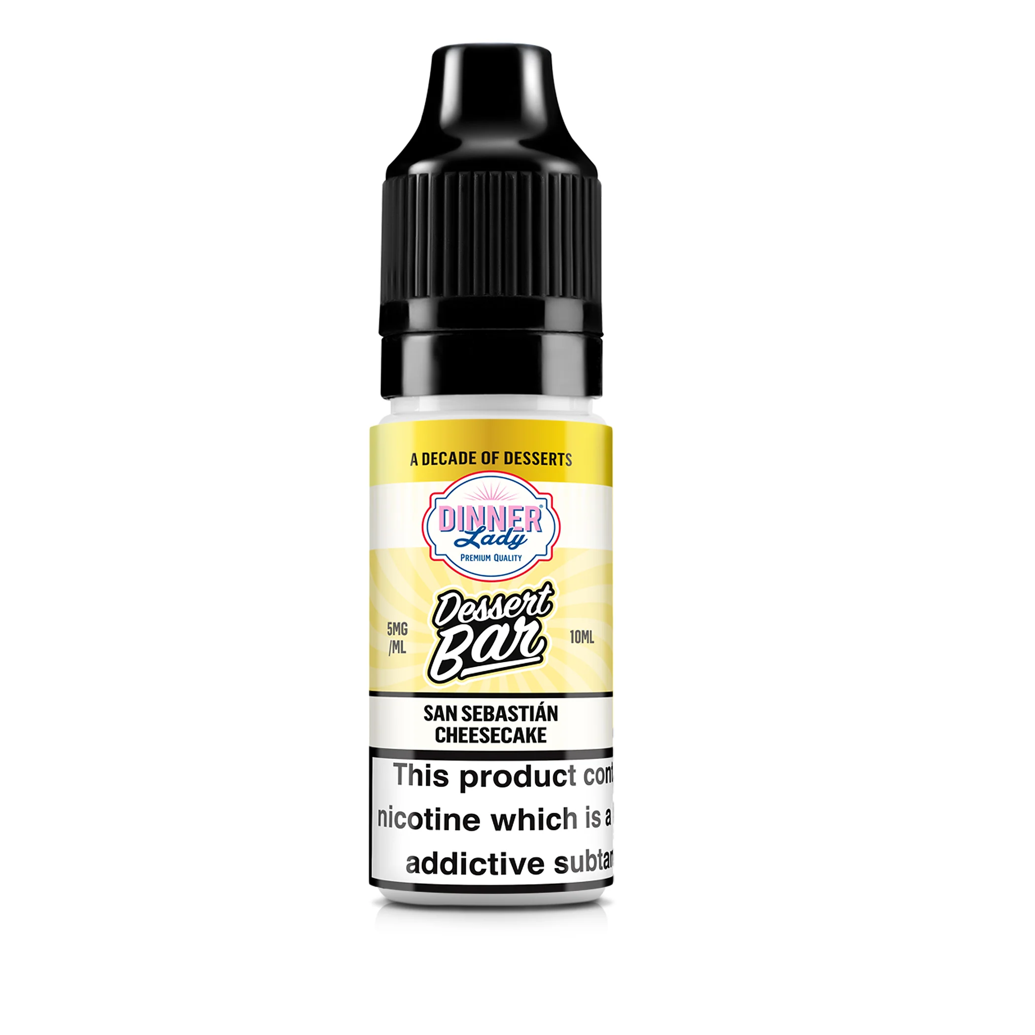 San Sebastian Cheesecake Bar Salts 50:50 10ml E-liquid - Image 5