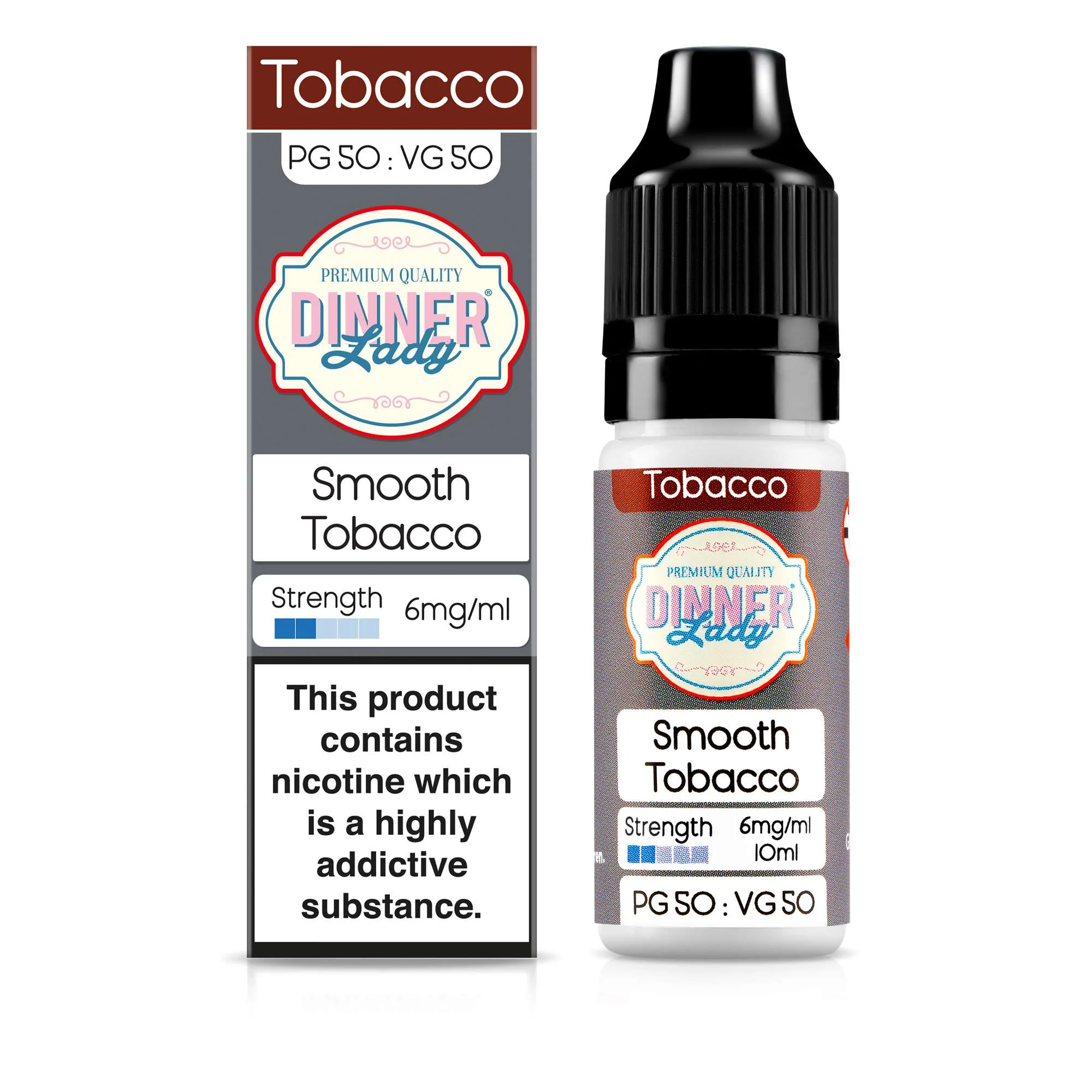 Smooth Tobacco 50:50 10ml E-Liquid - Image 3