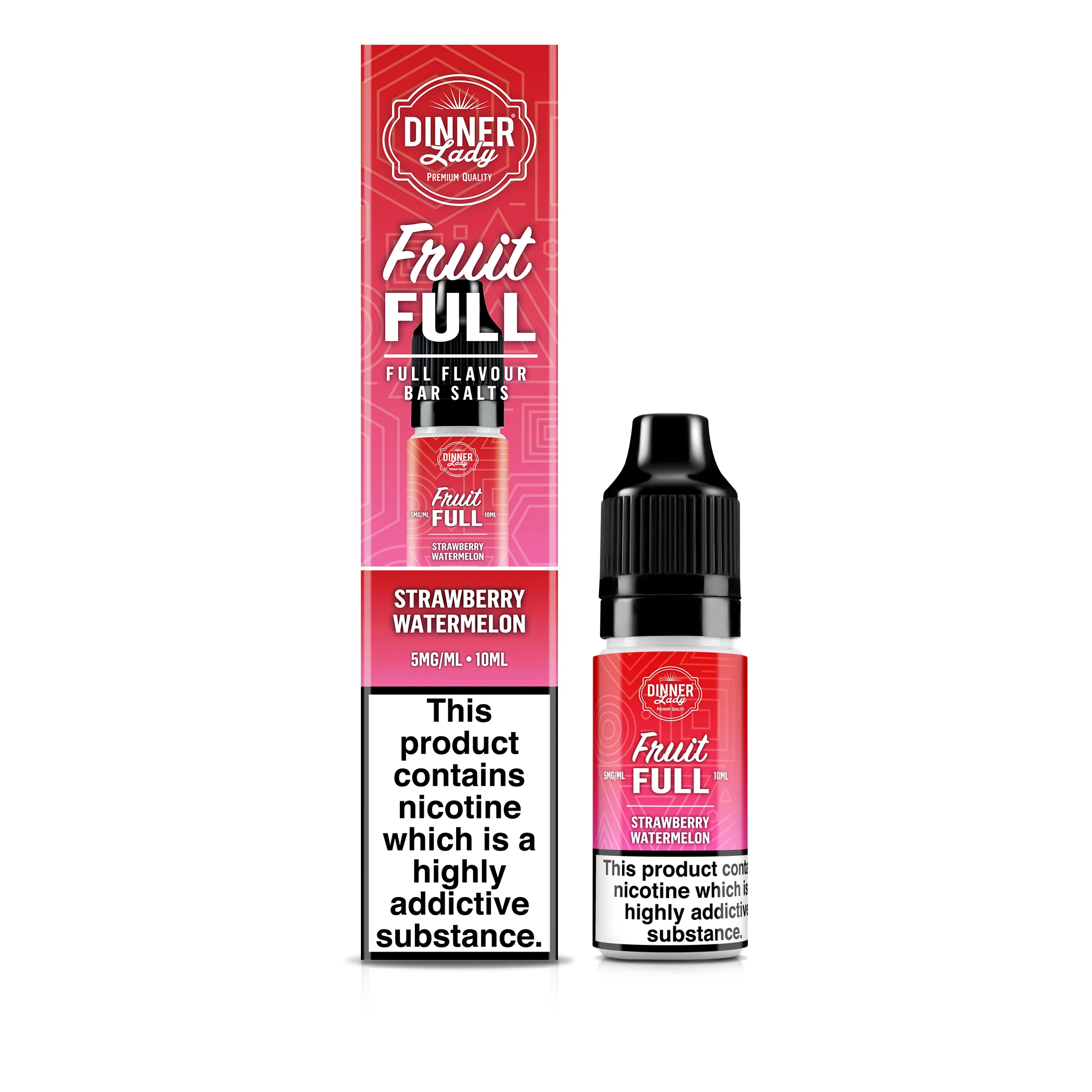 Strawberry Watermelon Bar Salts 50:50 10ml E-liquid - Image 6
