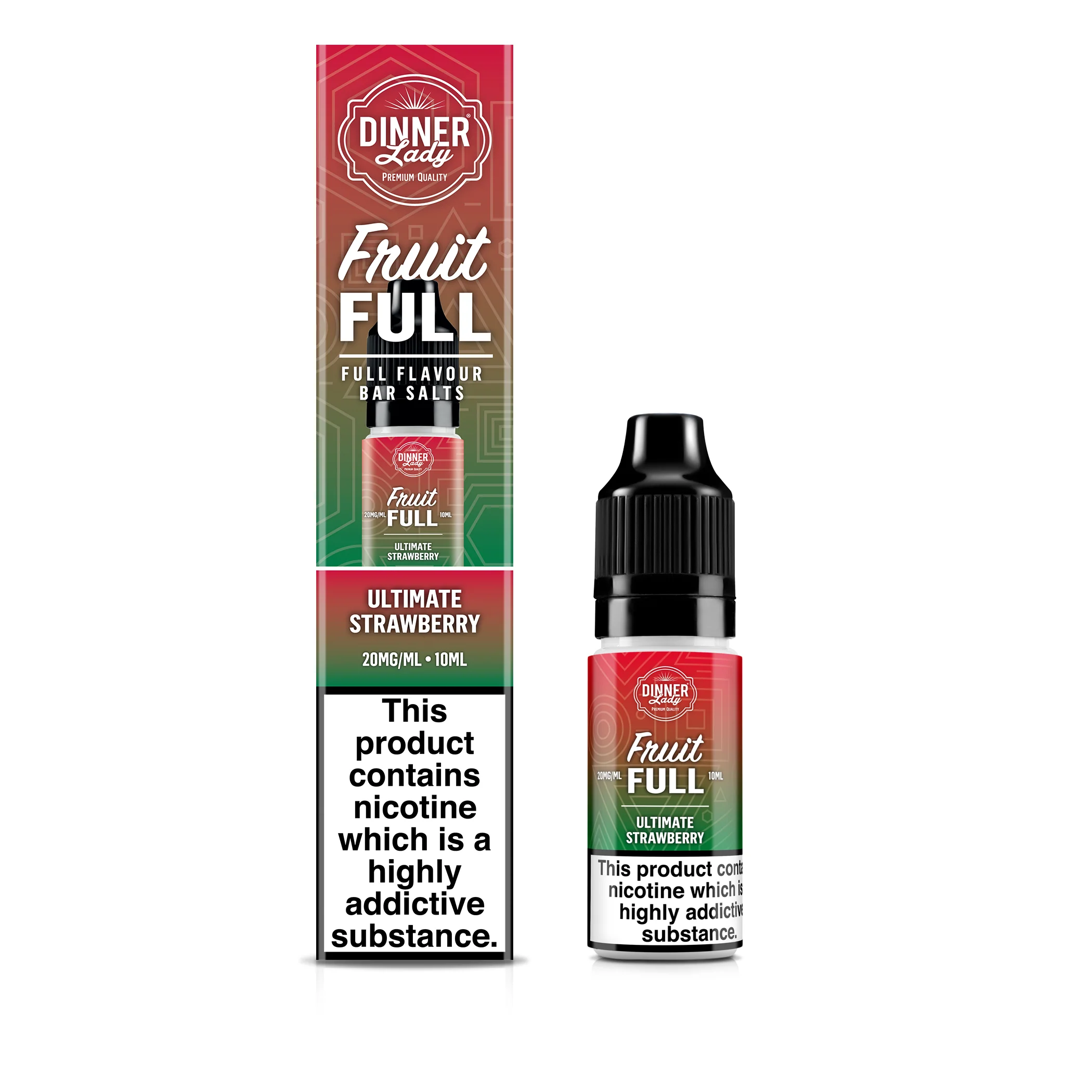 Ultimate Strawberry Bar Salts 50:50 10ml E-liquid - Image 4