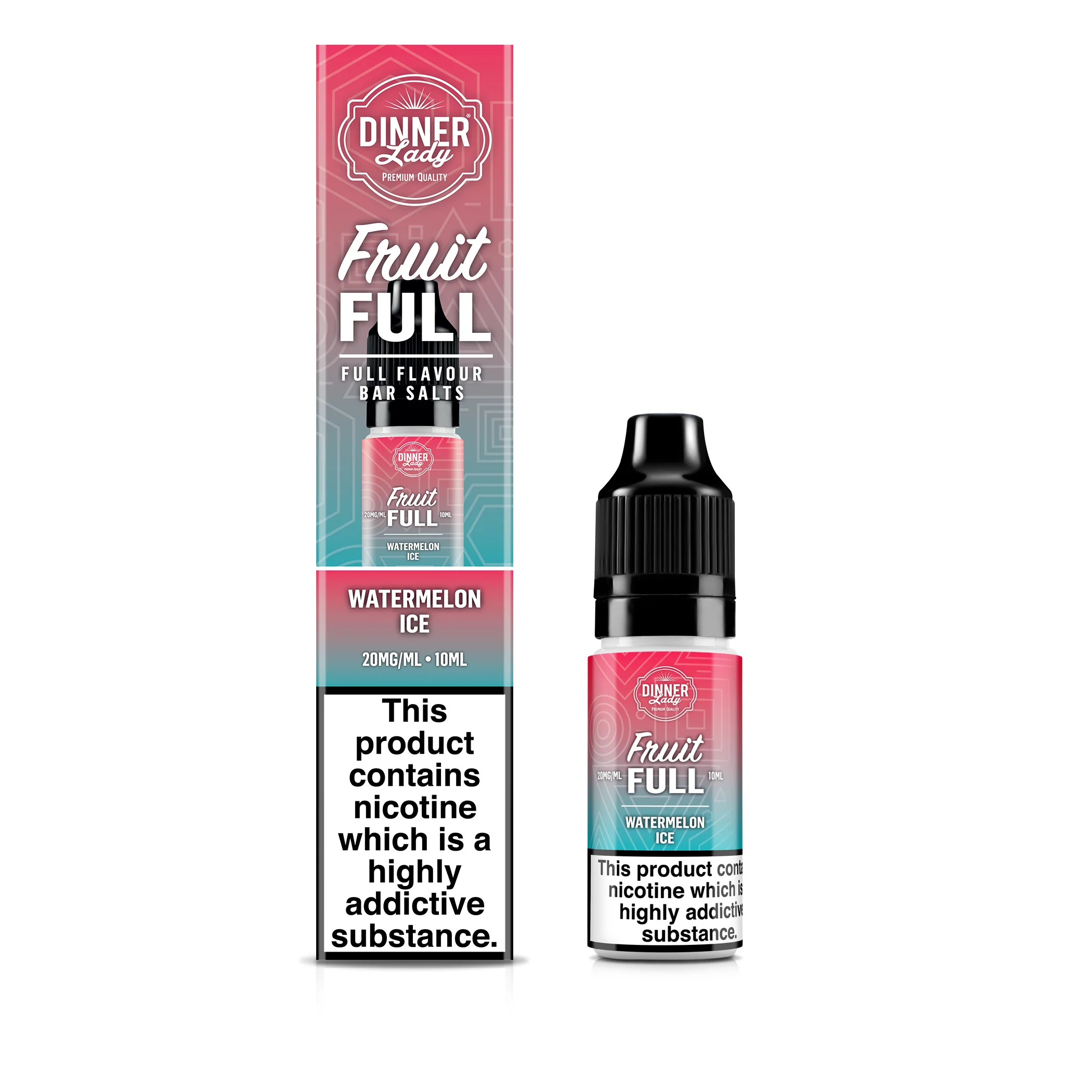 Watermelon Ice Bar Salts 50:50 10ml E-liquid - Image 4