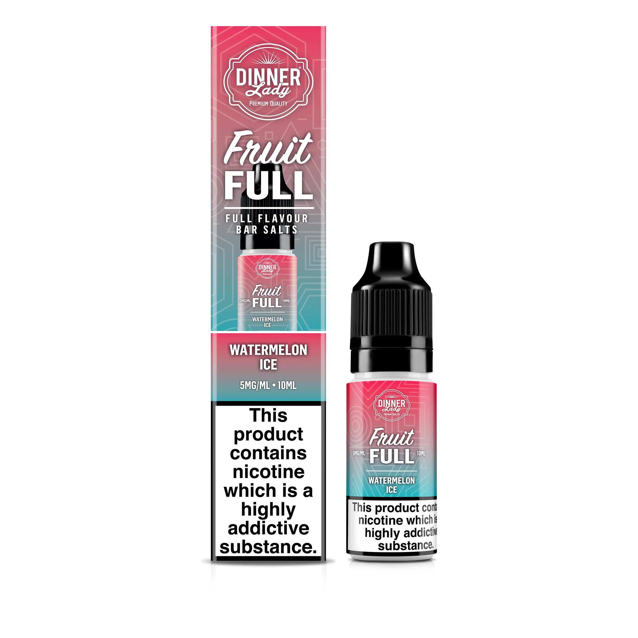 Watermelon Ice Bar Salts 50:50 10ml E-liquid - Image 6